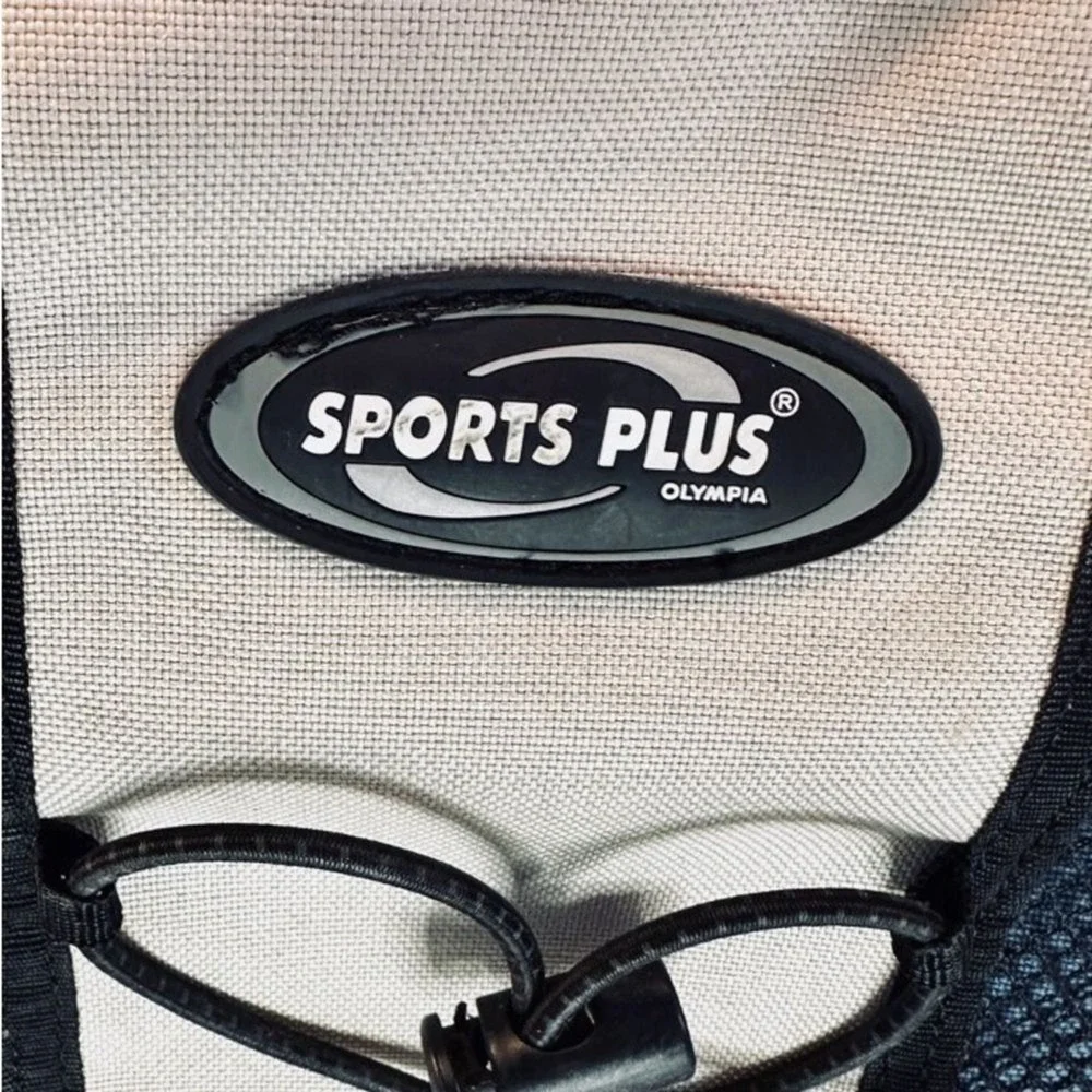 Sports Plus‎ Olympia Rolling Backpack Wheeled Bookbag Blue Gray